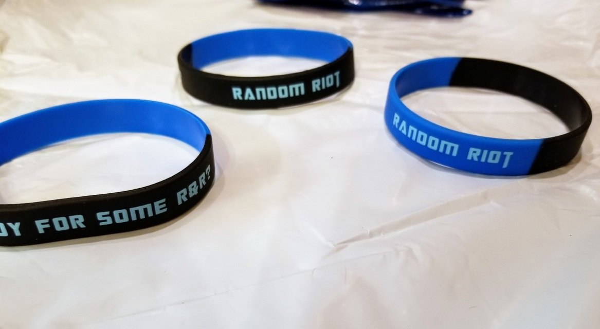 Random Riot Gel Bracelet